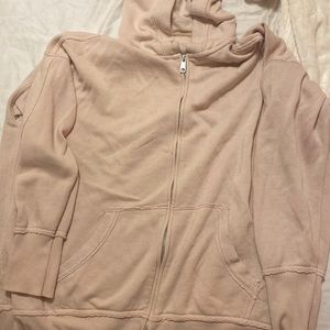 Pink hoodie from aerie